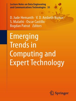 cover image of Emerging Trends in Computing and Expert Technology